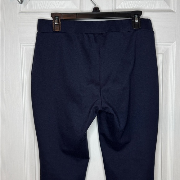 Michael Kors Women’s Navy Tailored Leggings. Sz L Pre-Owned. - Picture 4 of 6